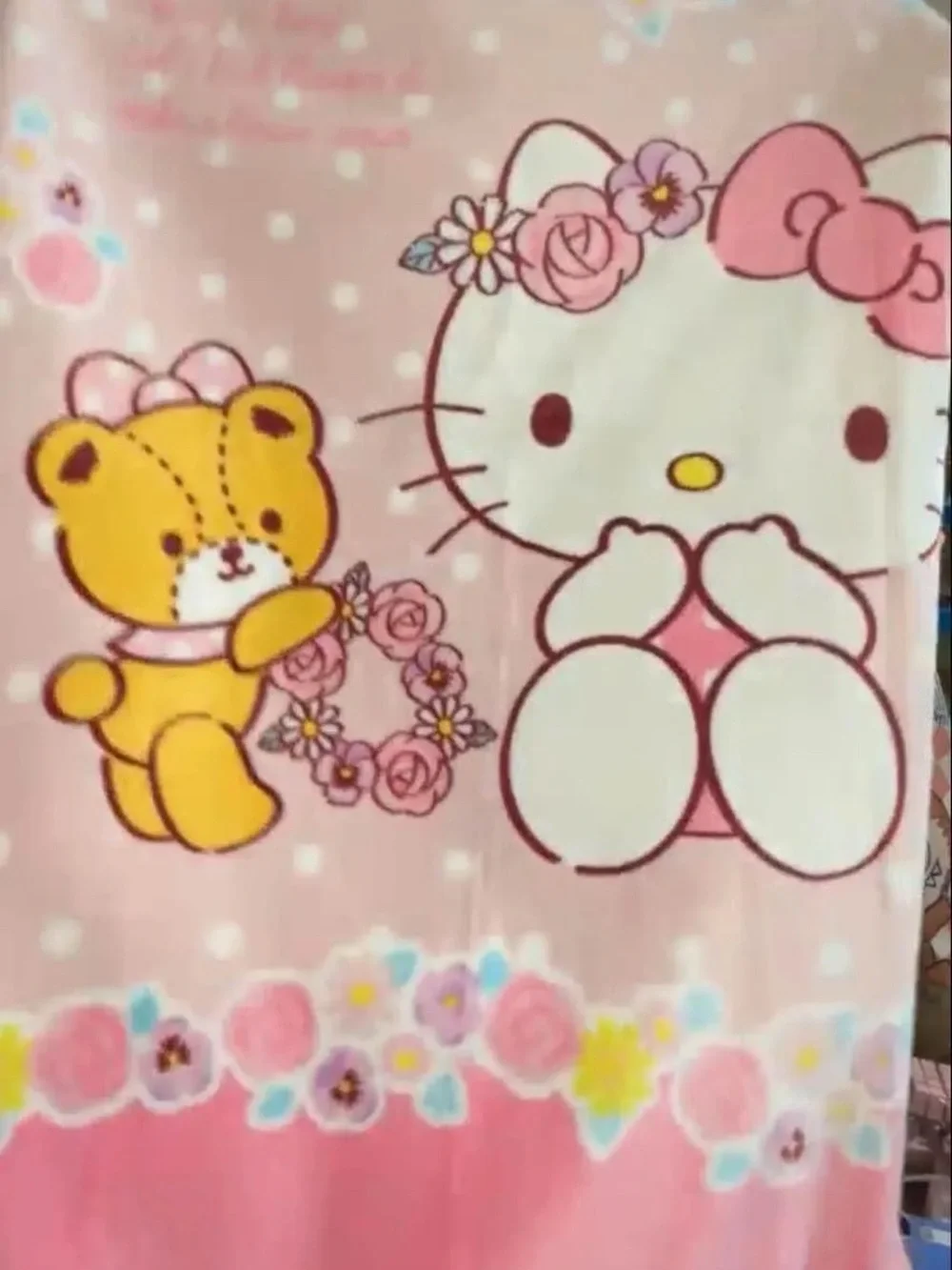 Kitty blanket lightweight